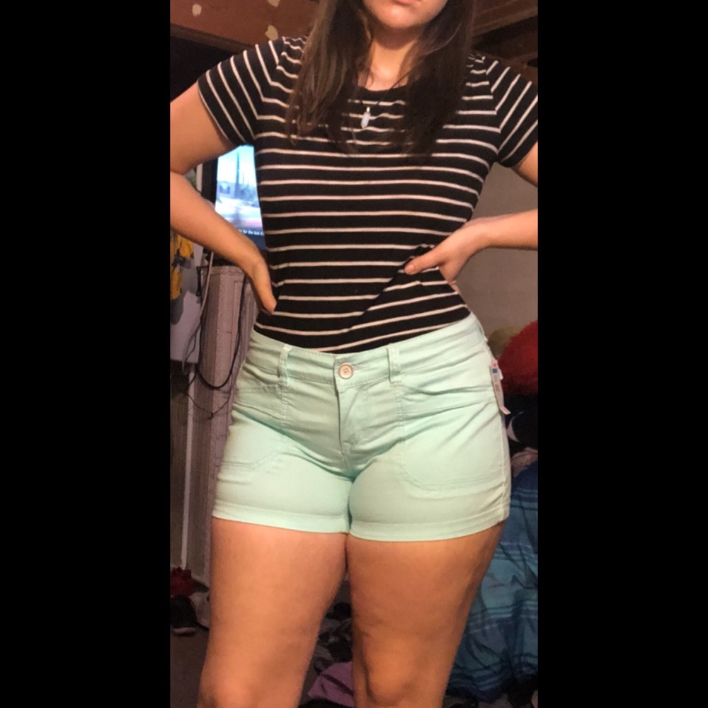 Mint Shorts - Picture 2 of 4